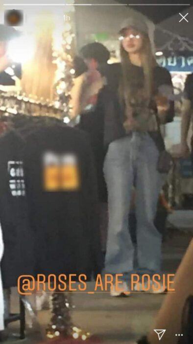 Las imágenes de Lisa y Rosé (Black Pink) en un mercado de Tailandia fueron publicadas inesperadamente por un sitio porno en su Instagram.