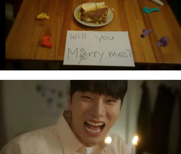 La escena de la propuesta de “Marry My Husband” se volvió viral: 2 millones de visitas, todos los internautas ríen