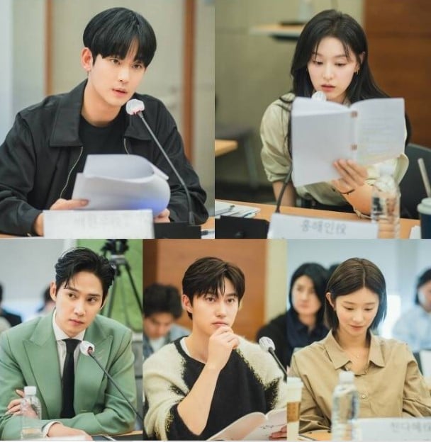 El nuevo drama de Kim Soo-hyun y Kim Ji-won, “Queen Of Tears”, revela fotos e historias durante la lectura del guión