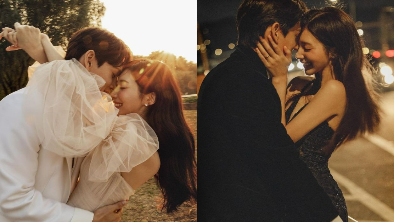 La actriz Chae Seo Jin revela impresionantes retratos de boda antes de casarse