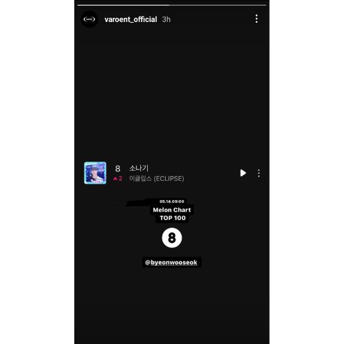 ECLIPSE de Lovely Runner aterriza en el puesto 8 en las listas de MelOn; El lado de Byeon Woo Seok reacciona