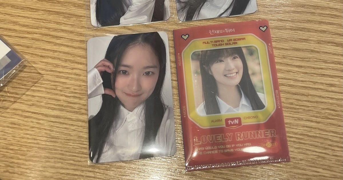 Recopilación de tarjetas fotográficas de Kim Hyeyoon de la tienda emergente 'Lovely Runner'
